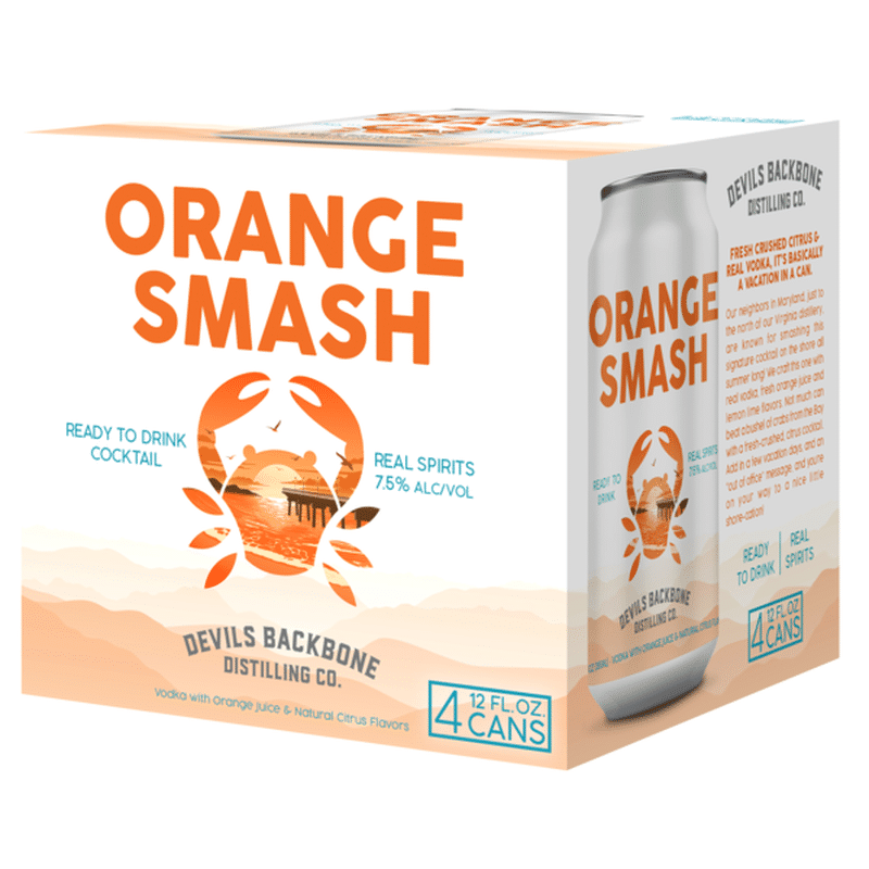 Devils Backbone Distilling Co. Orange Smash (12 oz) Instacart