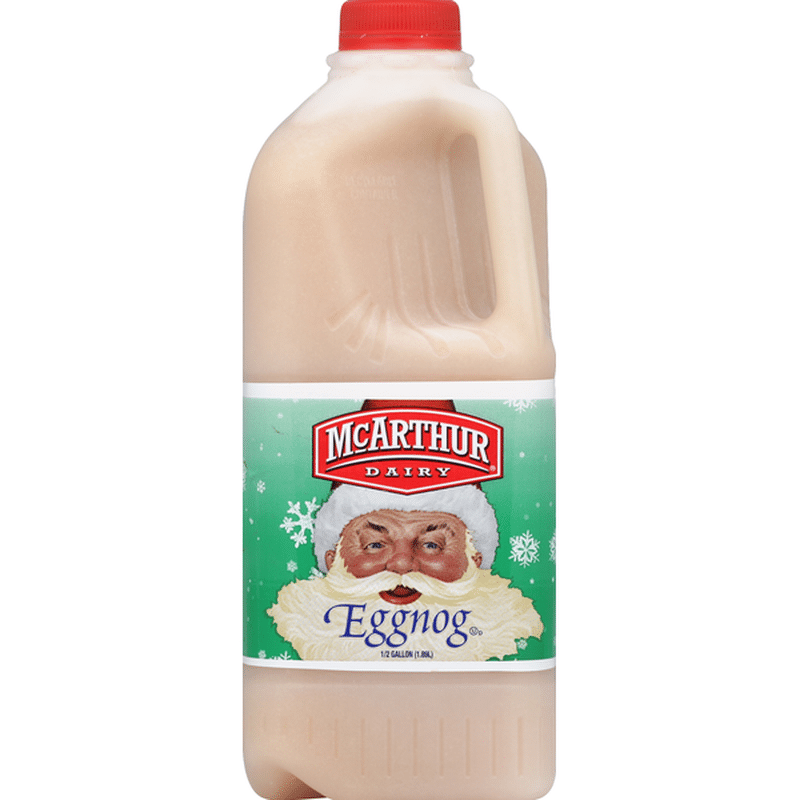 McArthur Egg Nog (0.5 gal) - Instacart