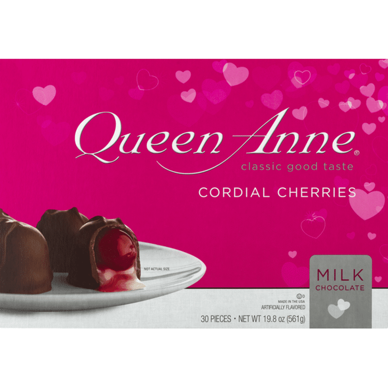 Queen Anne Milk Chocolate, Cordial Cherries (30 each) Instacart
