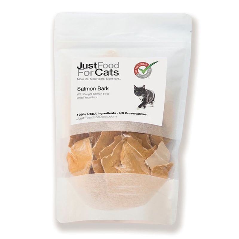Just Food For Cats Salmon Bark Treats For Cats (5 oz) Instacart