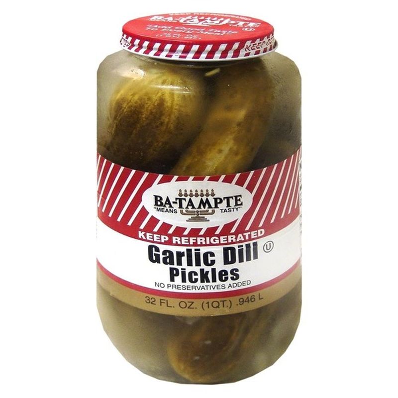 BaTampte Pickles, Garlic Dill (32 oz) from Kroger Instacart