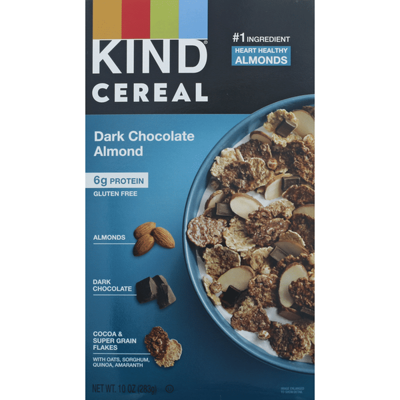 KIND Cereal, Dark Chocolate Almond (10 oz) Instacart