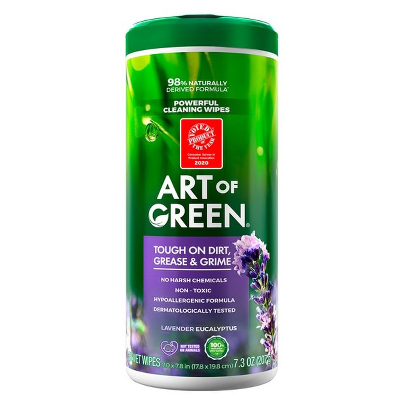 Art of Green Cleaning Wipes (7.3 fl oz) Instacart