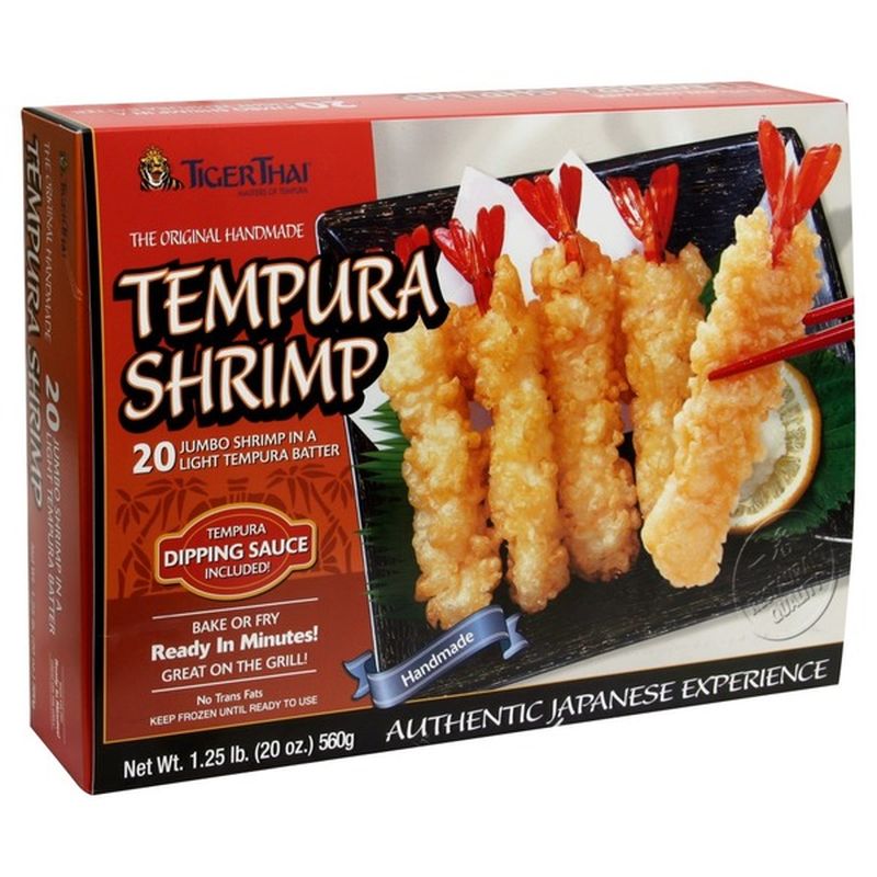 Tiger Thai Tempura Shrimp, Jumbo (20 ct) - Instacart