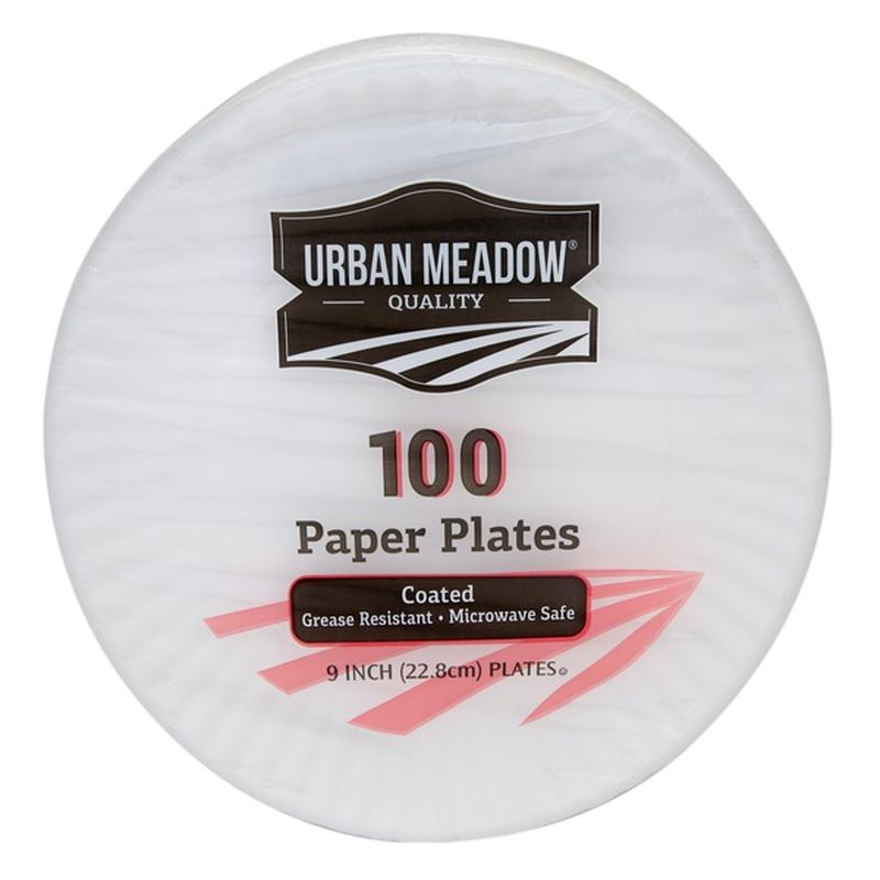 Urban Meadow 9" Coated Plates