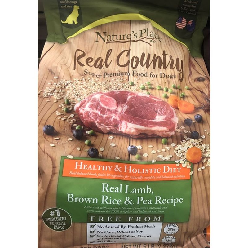 nature's place real country dog food