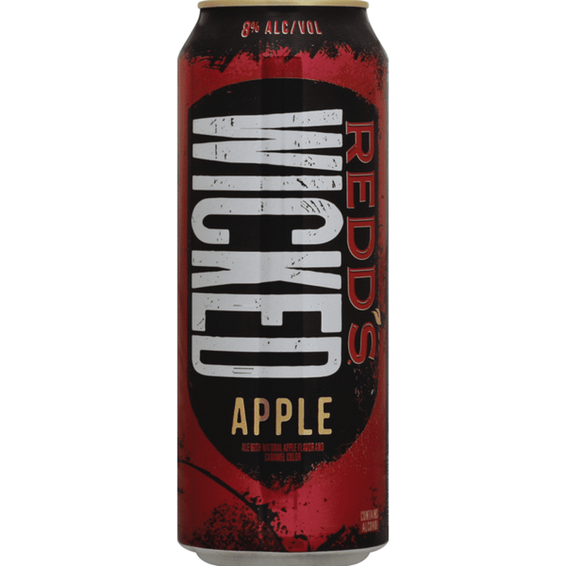 Redd's Wicked Apple Ale Beer (fl oz) Delivery or Pickup Near Me - Instacart