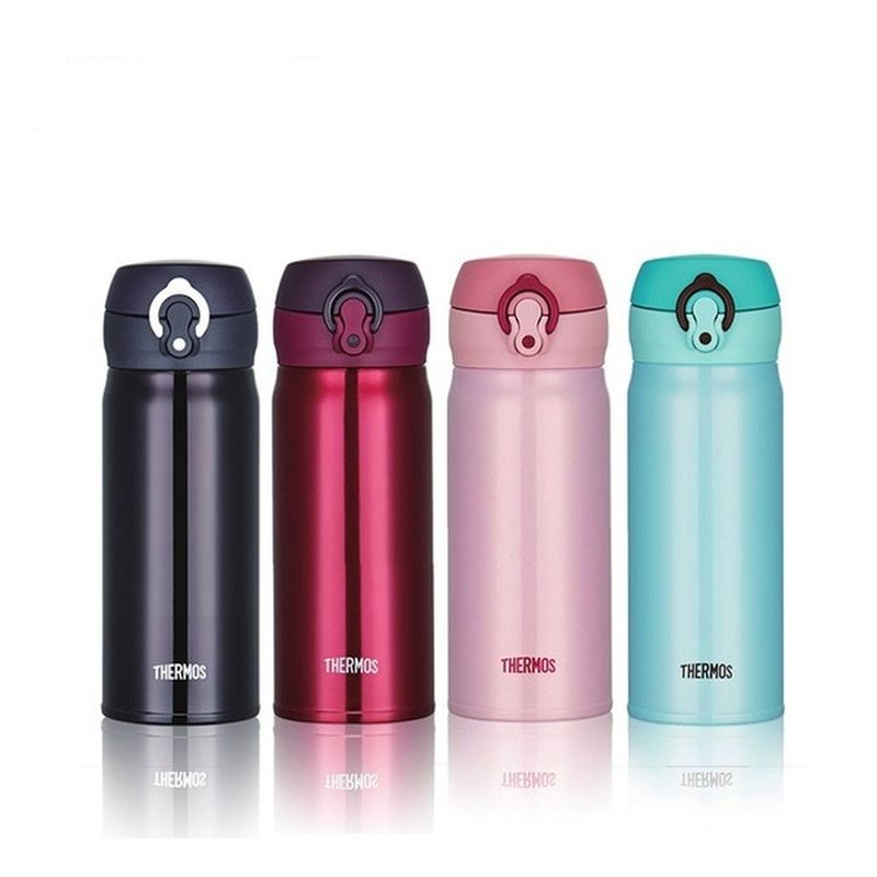 Thermos 350 ml Push Button Vacuum Insulated Pouch Bottle