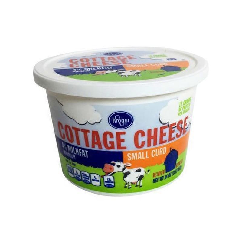 Kroger Small Curd Cottage Cheese (16 oz) from Kroger Instacart
