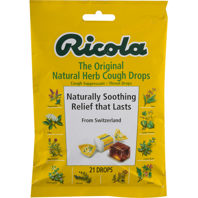 Ricola The Original Natural Herb Cough Drops (21 ct) from CVS Pharmacy