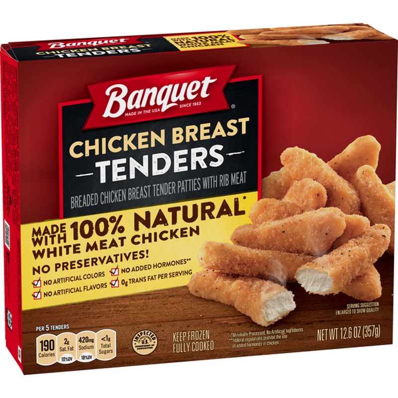 Banquet Chicken Breast Tenders (12.6 oz) - Instacart