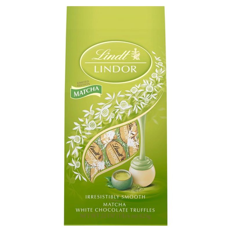 Lindt LINDOR Matcha White Chocolate Truffles (22 oz) - Instacart