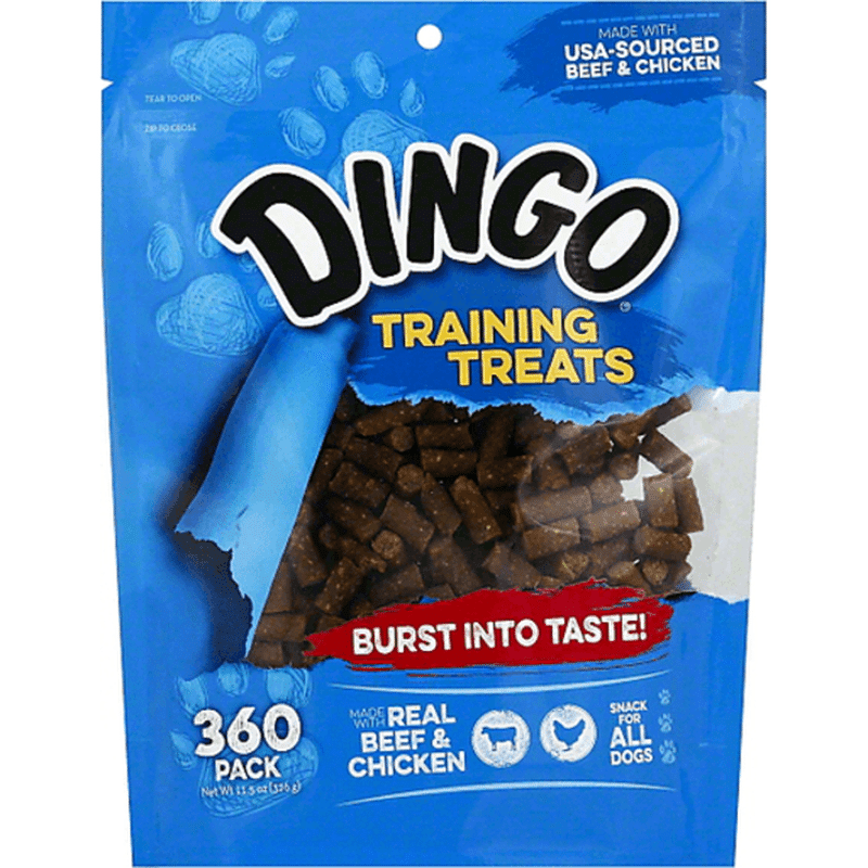 Dingo dog 2025 training treats