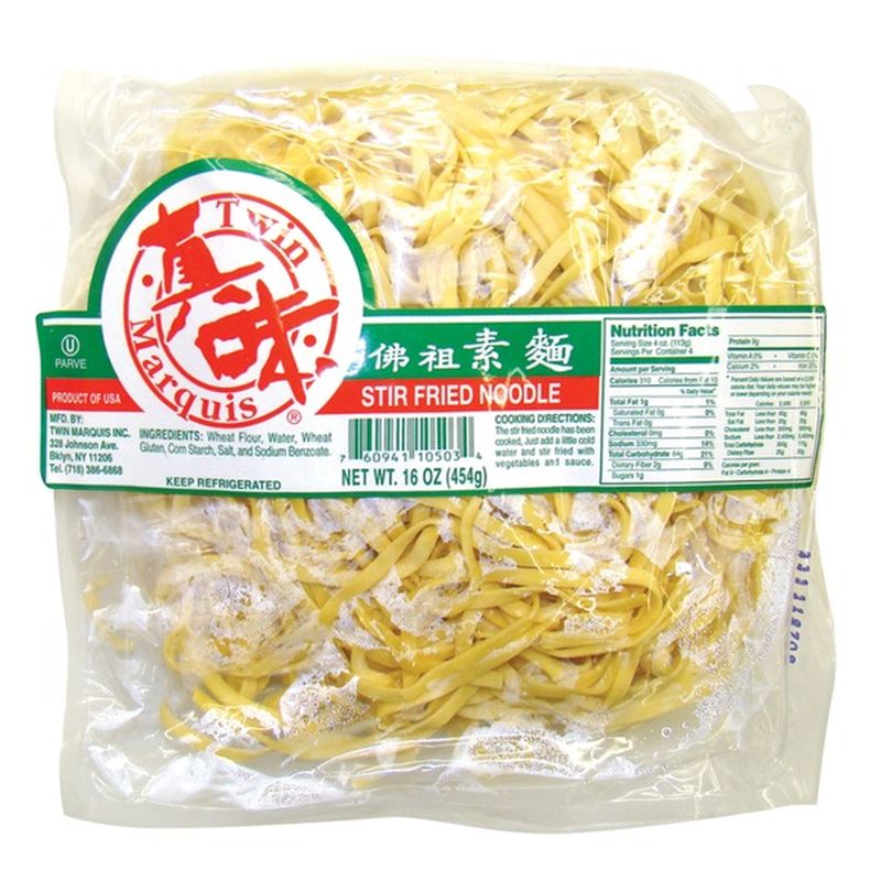 Twin Marquis Stir Fried Noodles (16 oz) from HMart Instacart