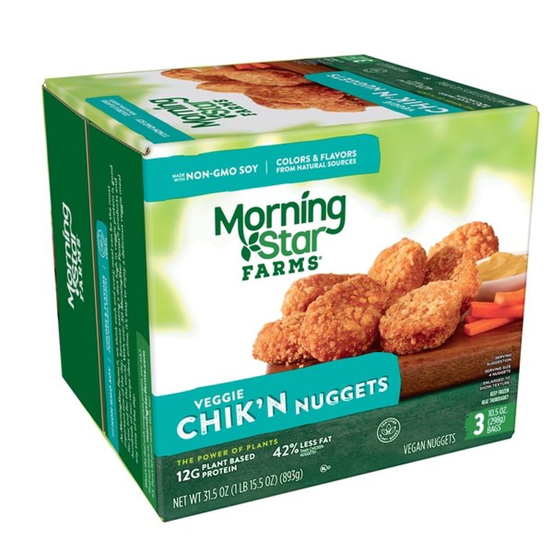 Morning Star Farms Veggie Classics Nuggets Original (31.5 oz) from BJ's ...