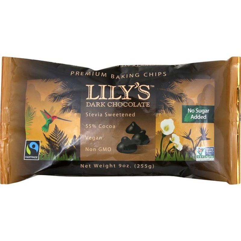 Lily's Baking Chips, Dark Chocolate (9 oz) from ShopRite Instacart