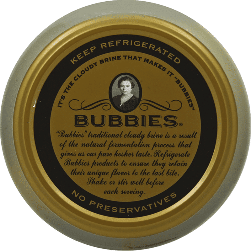 Bubbies Kosher Dill Pickles (33 oz) Instacart