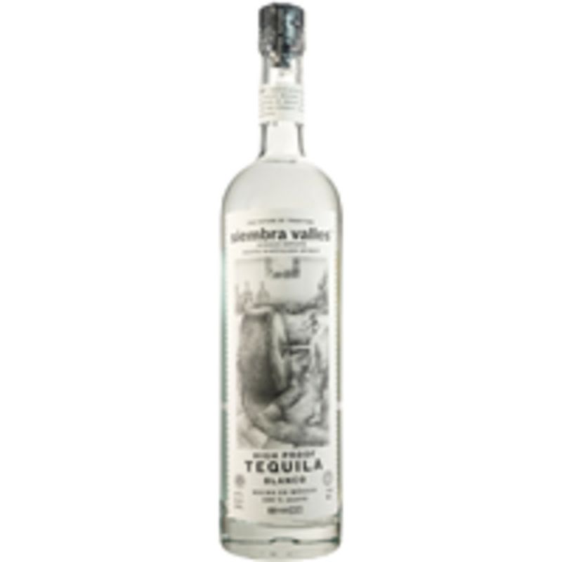 Siembra Valles Blanco High Proof Tequila
