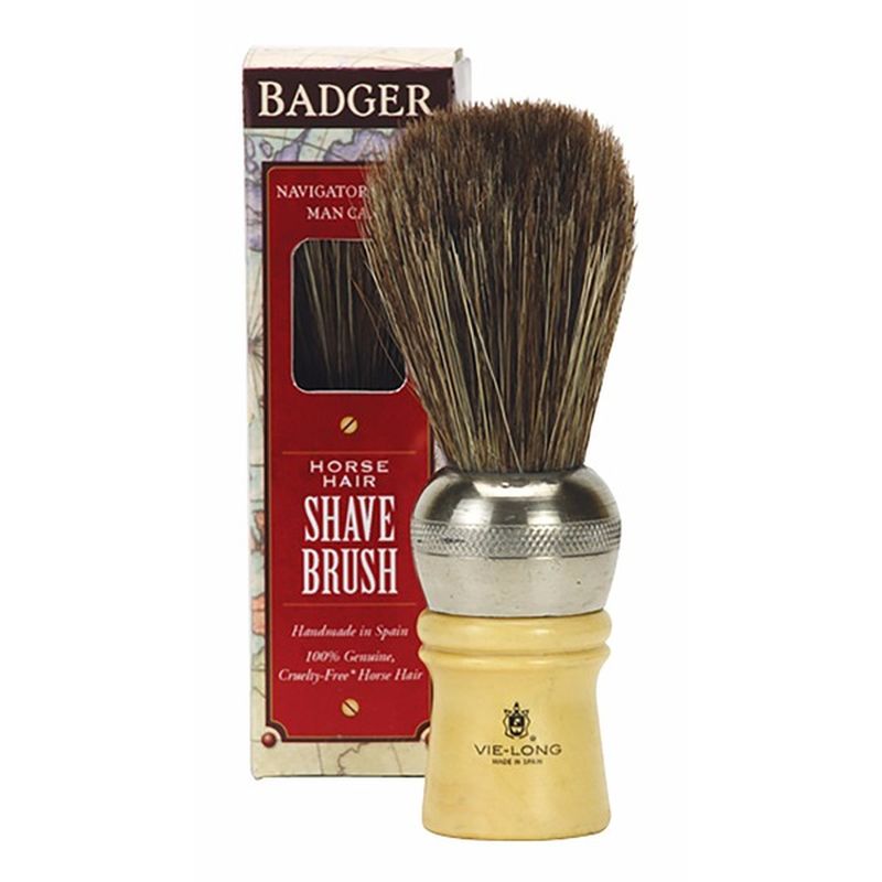 Badger Horse Hair Shave Brush