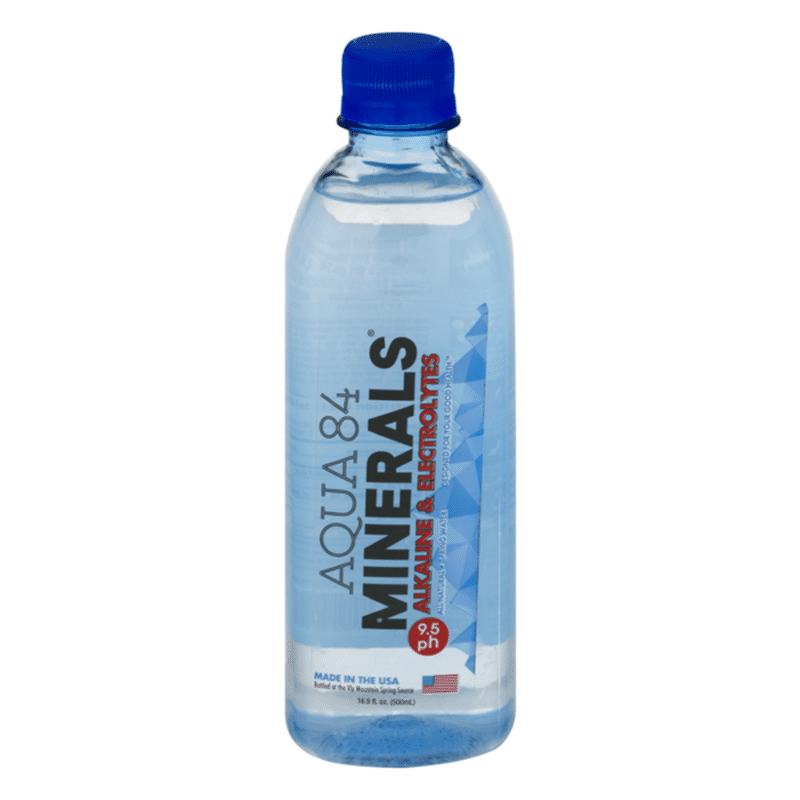 Aqua 84 Water Minerals Alkaline & Electrolytes (16.9 fl oz) from
