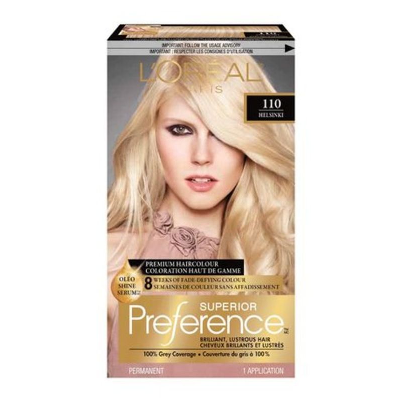 l oreal paris preference helsinki very light ash blonde