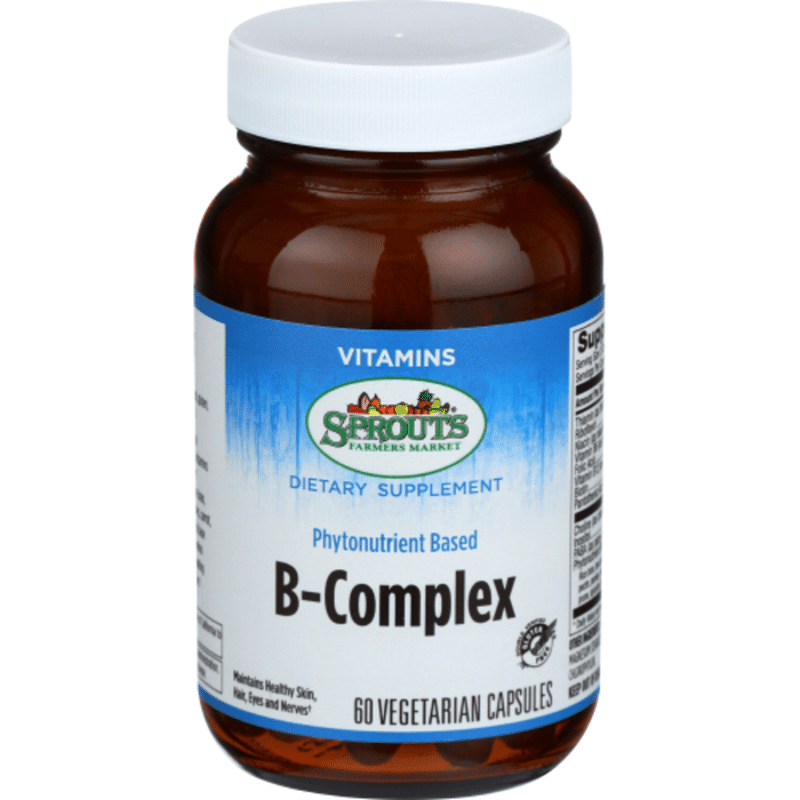 Sprouts Phytonutrient Based B Complex (60 Ct) - Instacart