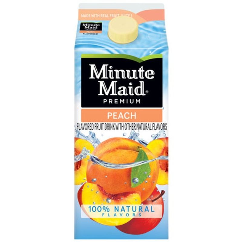 Minute Maid Premium Peach, Fruit Juice Drink (59 fl oz) Instacart