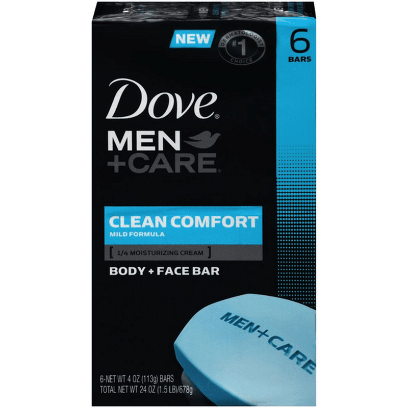 Dove Body Soap And Face Bar Clean Comfort (3.75 oz) Instacart