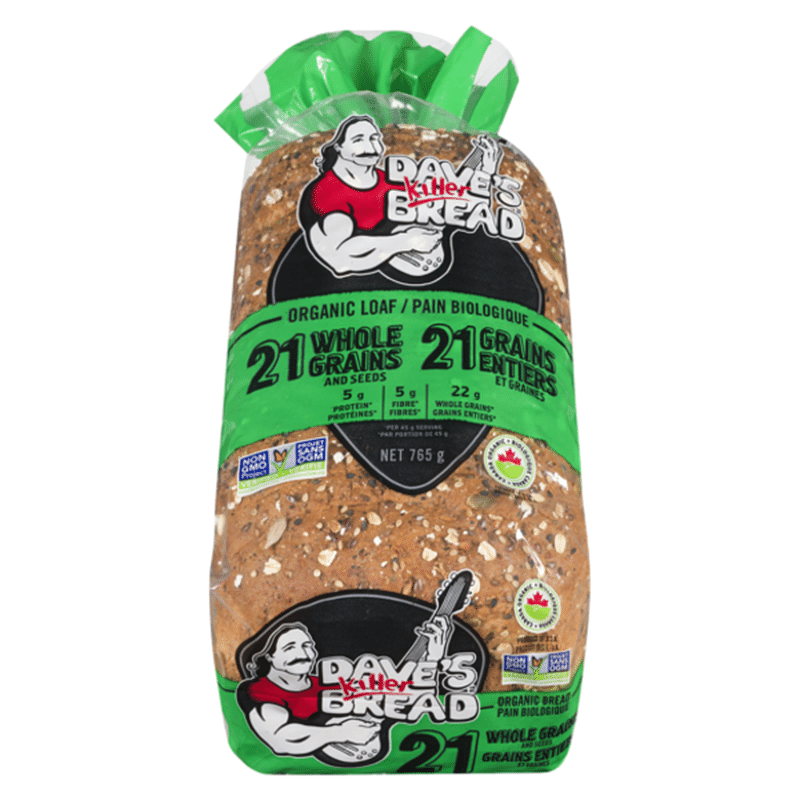 Dave's Killer Bread 21 Whole Grains And Seeds Organic Bread (27 Oz ...