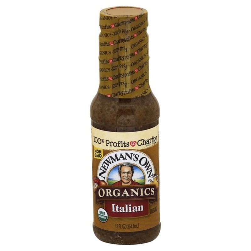 Newman's Own Dressing, Organics, Italian (12 oz) from Cub Instacart