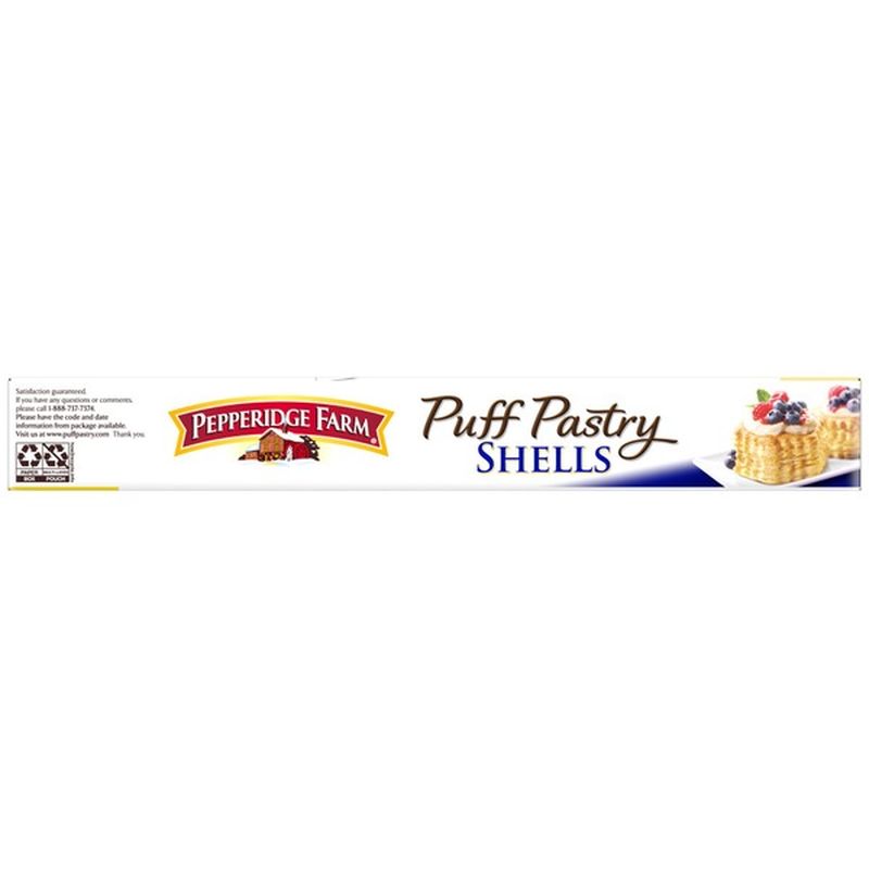 Pepperidge Farm® Frozen Shells Pastry Dough (6 ct) from Safeway Instacart