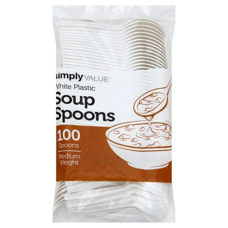 Simply Value Plastic Soup Spoons (100 ct) Instacart
