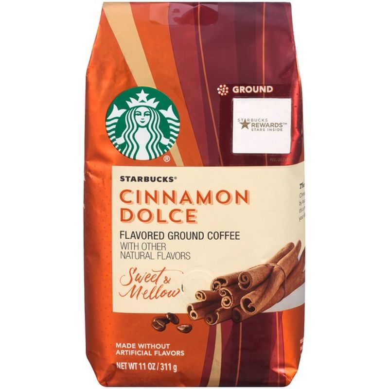 Starbucks Cinnamon Dolce Flavored Ground Coffee (11 oz) - Instacart