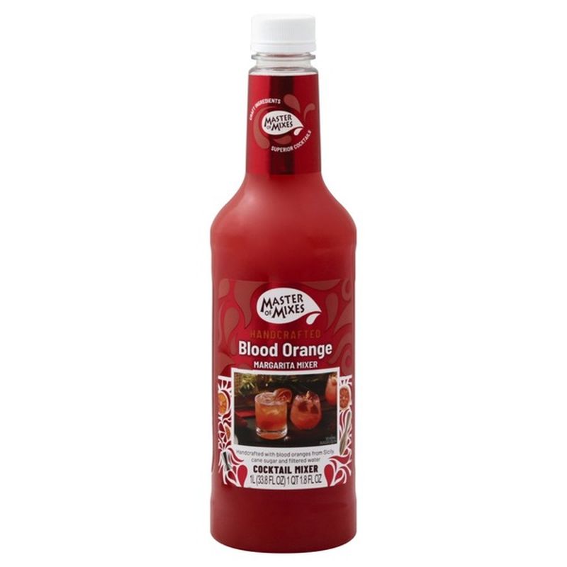 Master of Mixes Cocktail Mixer, Blood Orange, Handcrafted (1 L) Instacart