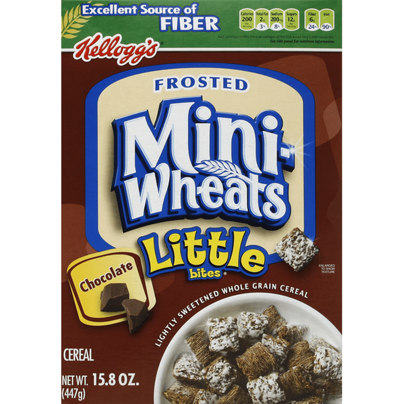 Mini-wheats Cereal, Little Bites, Chocolate (15.2 oz) - Instacart