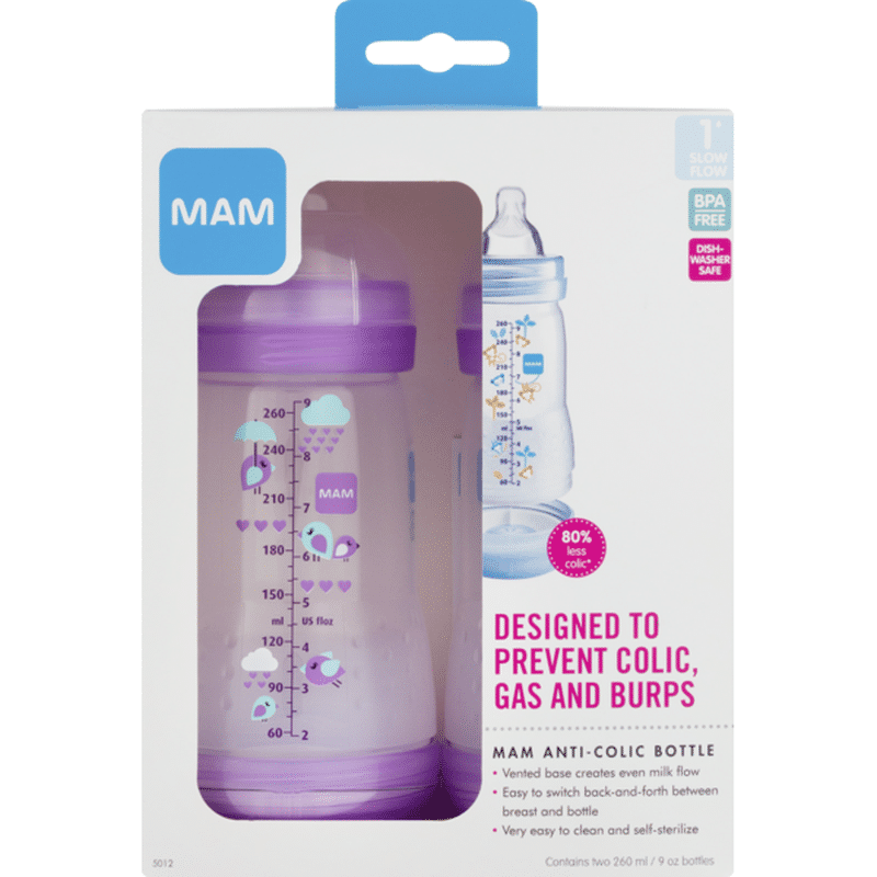 mam wide neck bottles