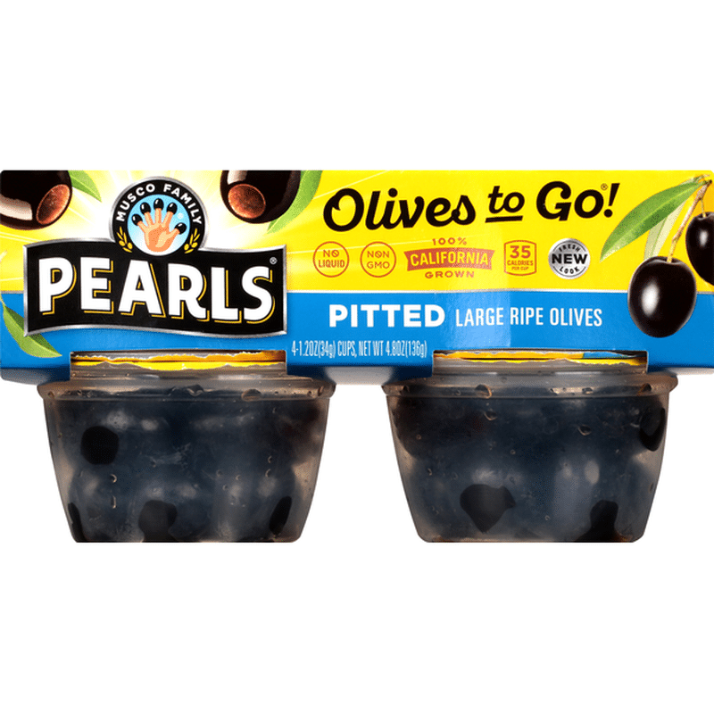Pearls Pitted Large Ripe Olives (1.2 oz) from Food Lion Instacart