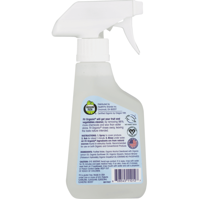 fit organic Fruit & Vegetable Wash (12 fl oz) Instacart fit organic Fruit & Vegetable Wash (12 fl oz) Instacart