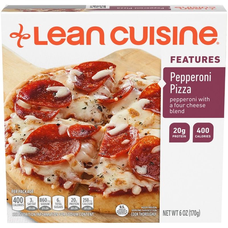 Lean Cuisine Features Pepperoni Frozen Pizza (6 oz) from Food Lion