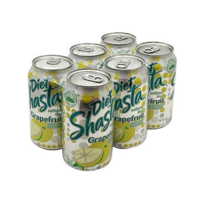 Shasta Caffeine Free Grapefruit Diet Soda (12 fl oz) Instacart