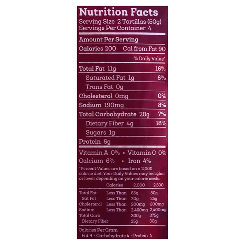 Siete Tortillas, Grain Free, Almond Flour