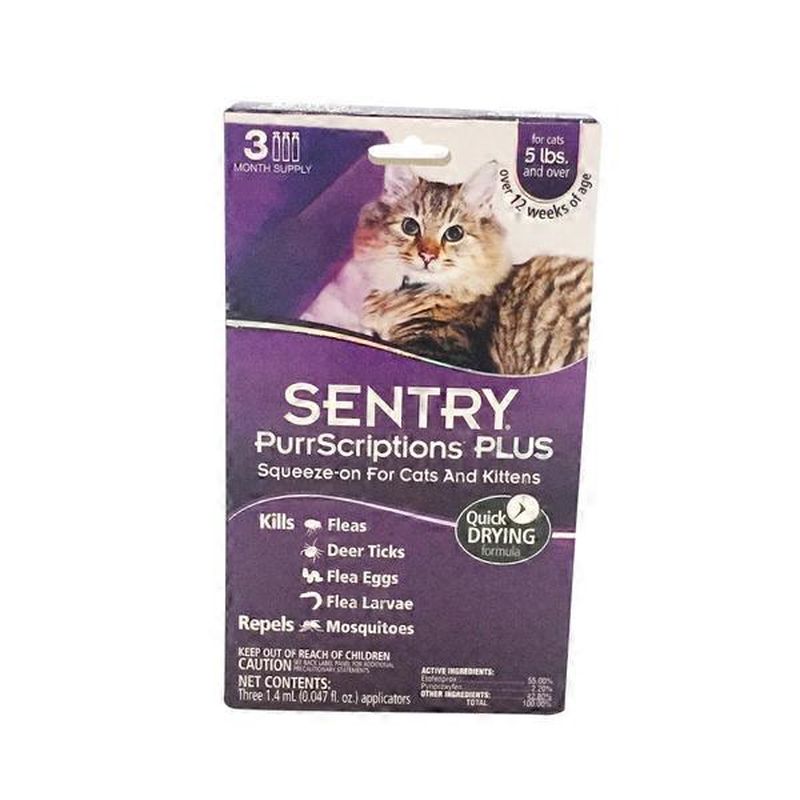 Sentry Pro PurrScriptions Plus Squeezeon for cat & Kittens (0.047 fl