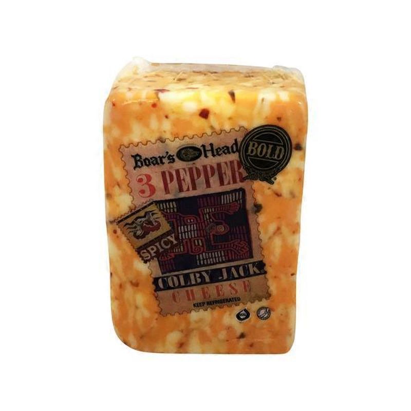 Boar's Head 3 Pepper Colby Jack Cheese Instacart