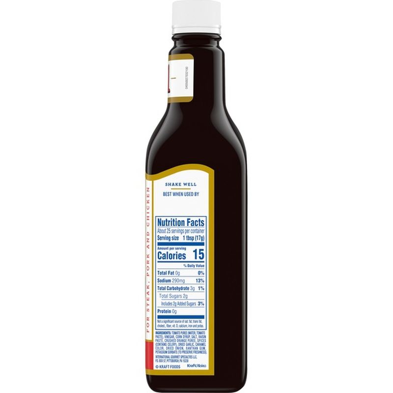 Kraft A1 Original Steak Sauce, Perfect Marinade, 1 Gallon
