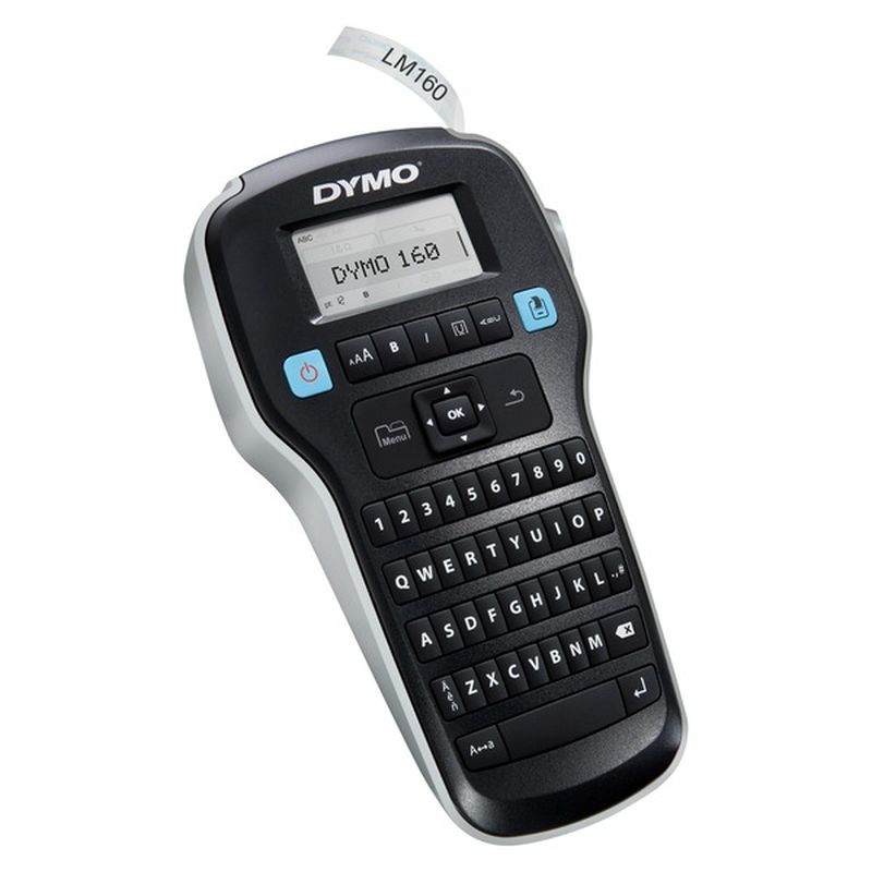 Dymo 6 3/10" X 6 1/10" X 2 1/2"height 160 Pages 2 Lines Label Manager