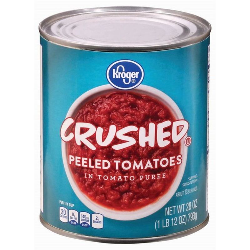 Kroger Crushed Peeled Tomatoes In Tomato Puree 28 Oz Instacart 6603