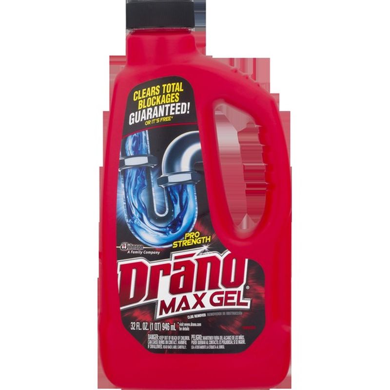 drano standing water