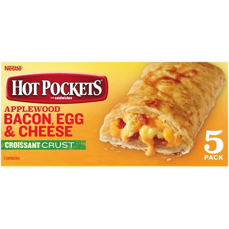 bacon egg and cheese hot pocket