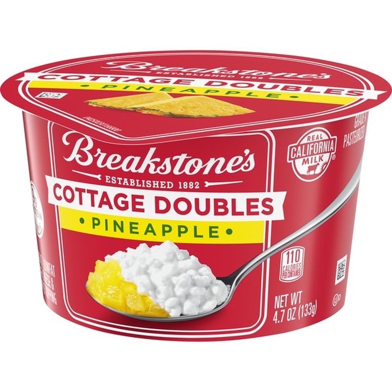 Breakstone's Cottage Doubles Cottage Cheese & Pineapple Topping (4.7 oz
