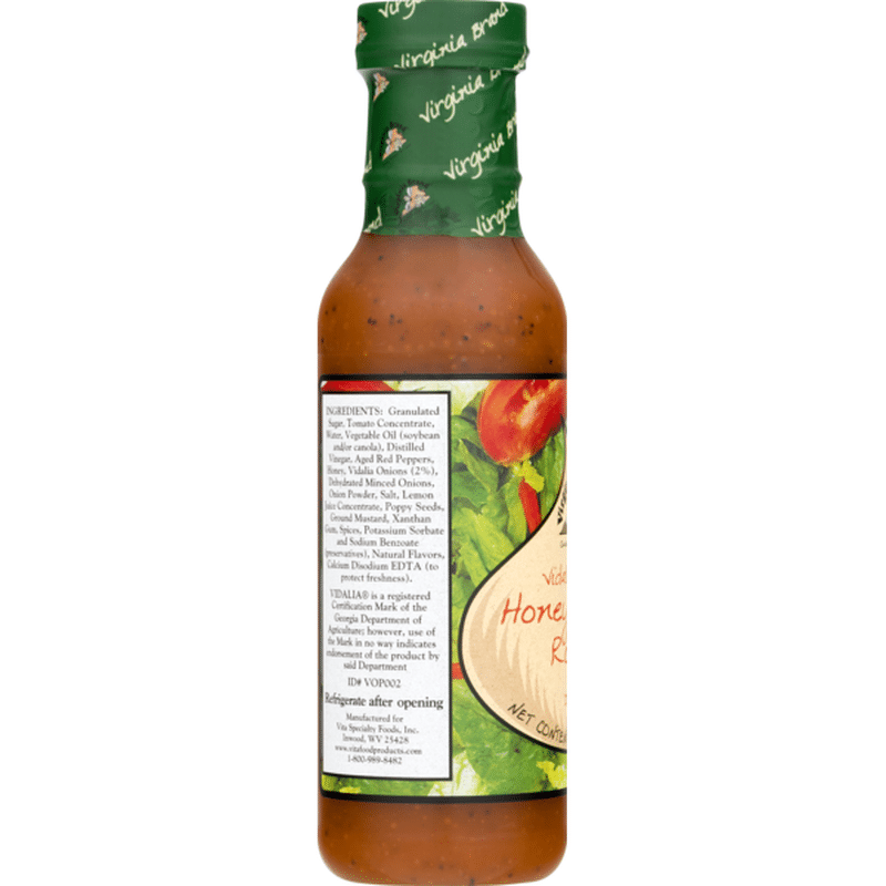 Virginia Brand Dressing Vidalia Onion Honey French Royale (12 fl oz